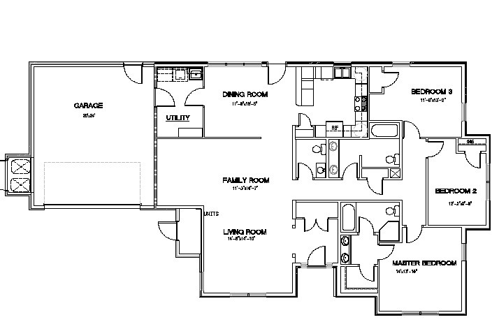 Mountain Home  Air Force Base Home  Base Housing Floor 